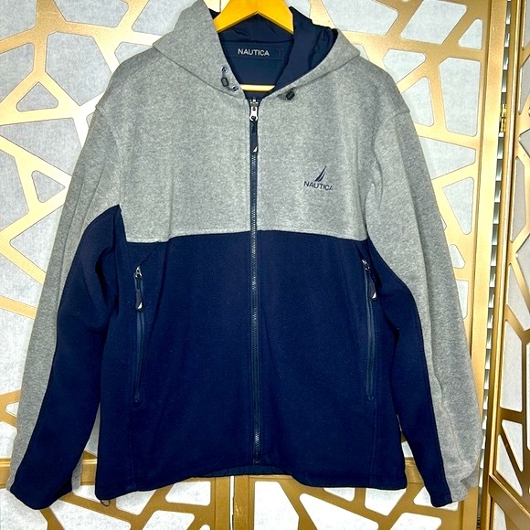Nautica‎ Reversible Fleece Jacket - Picture 1 of 6